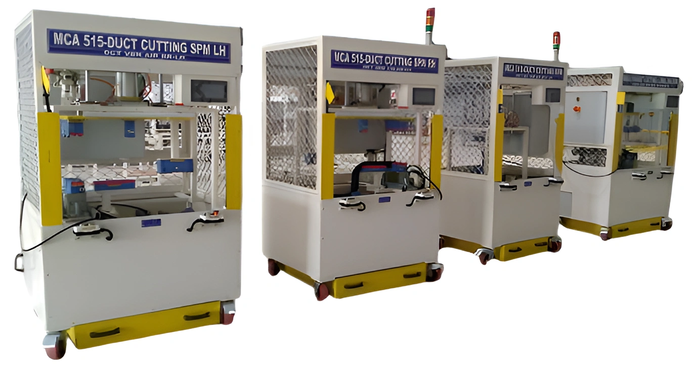 Duct Cutting, Drilling & Punching Machine