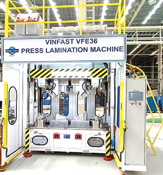 Hot Water Press Lamination SPM